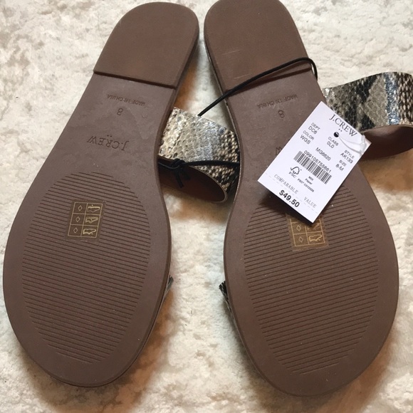 J. crew python sandals - Picture 3 of 3